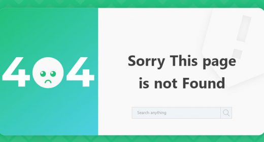 404 page template