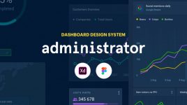 dashboard xd design system