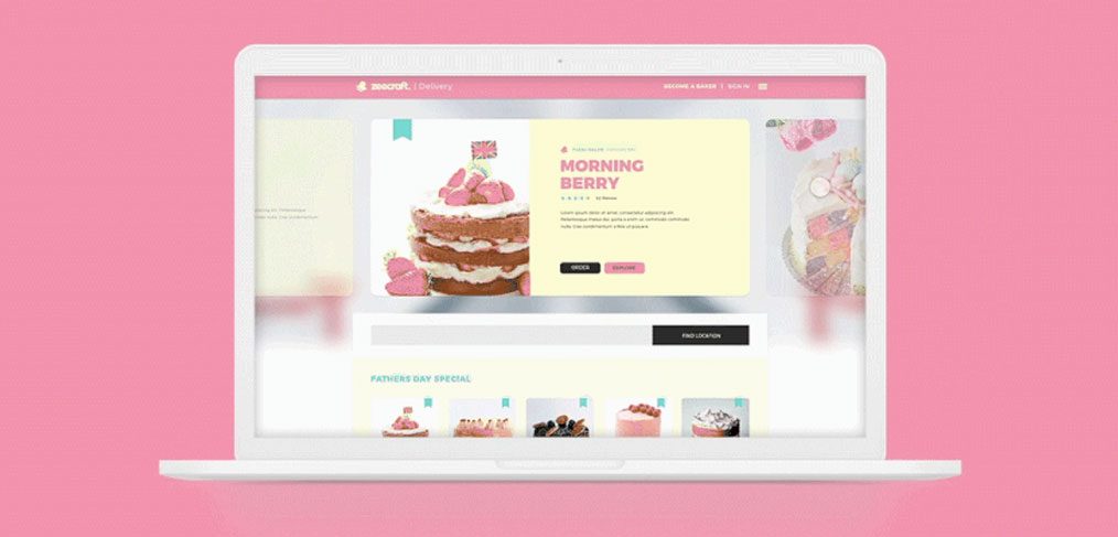 Cake XD Free UI kit