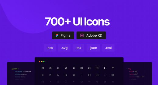 Css.gg 700 free Adobe XD icons