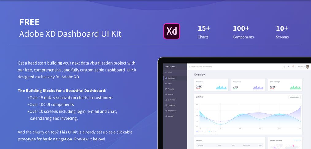 dashboard-ui-kit-xd