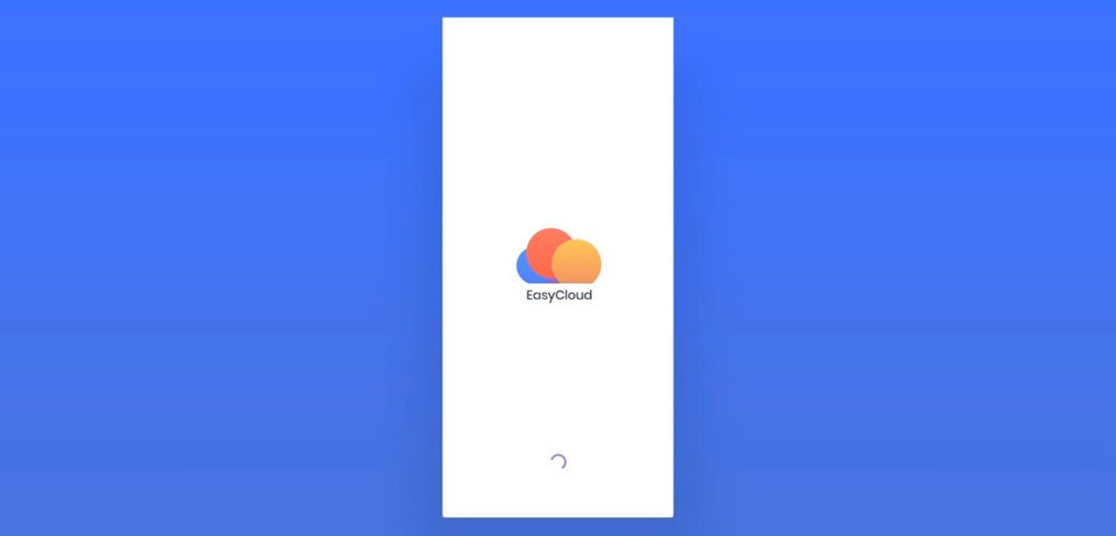 EasyCloud mobile animations