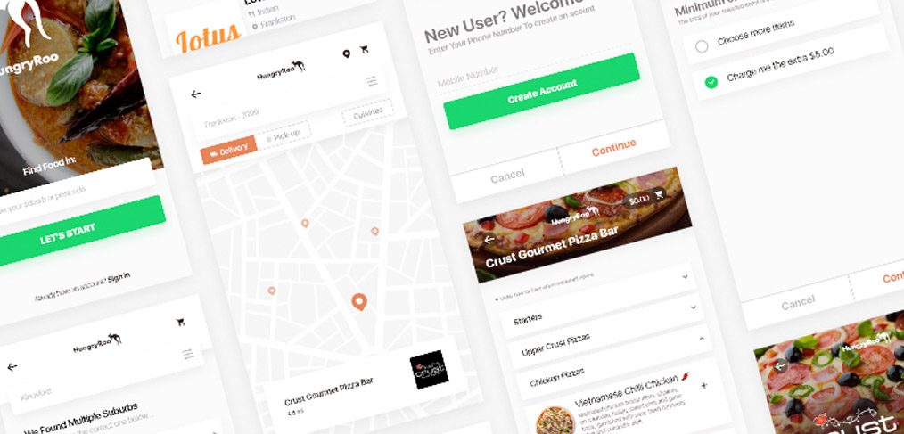 Find my Restaurant app ui kit