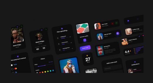 Free components XD UI kit