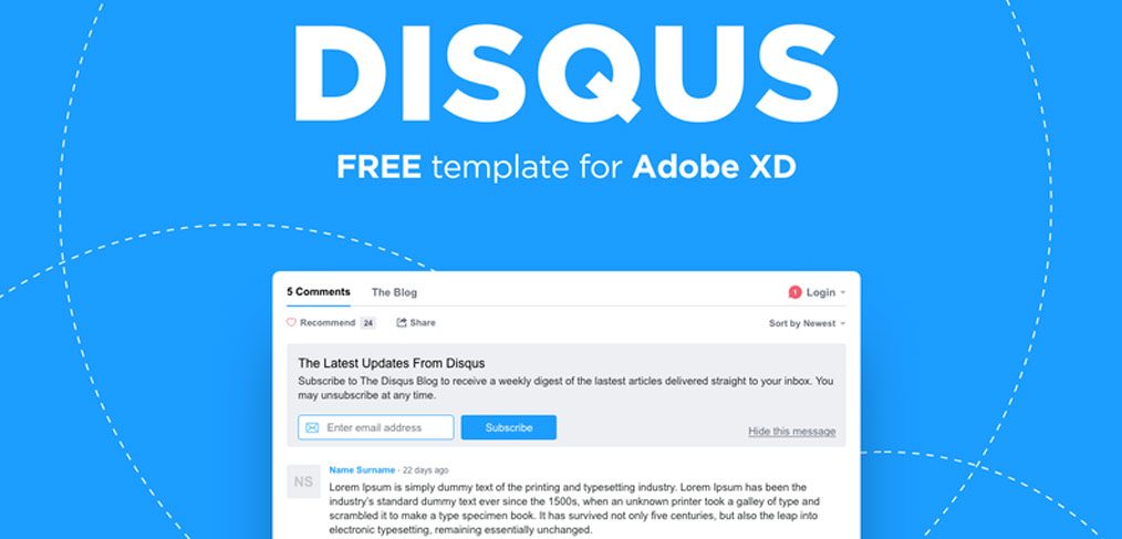 Free Disqus UI Template