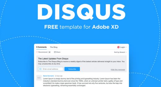 Free Disqus UI Template