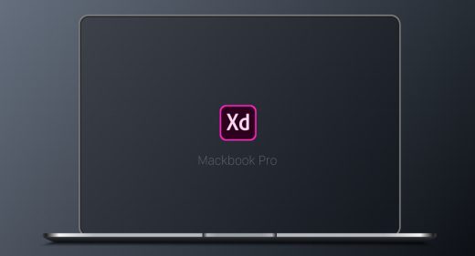 Free Macbook Pro XD mockup