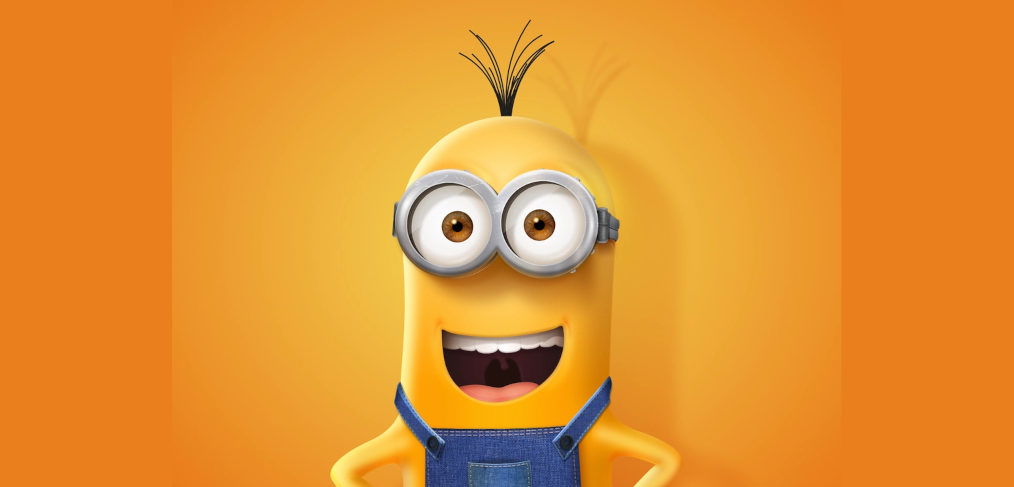 Free minion illustration made with XD