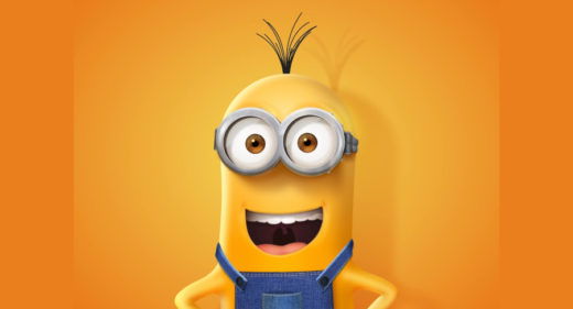 Free minion illustration made with XD