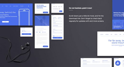 Klein Adobe XD Wireframing Kit