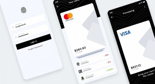 Mobile wallet XD concept