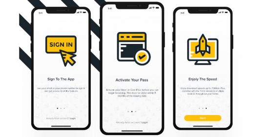 onboarding screens adobe xd