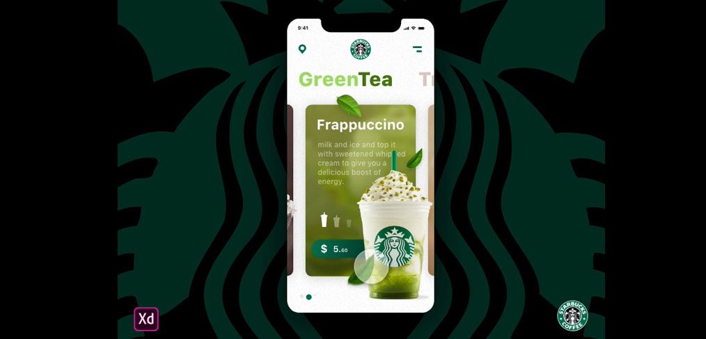 Starbucks cards animation