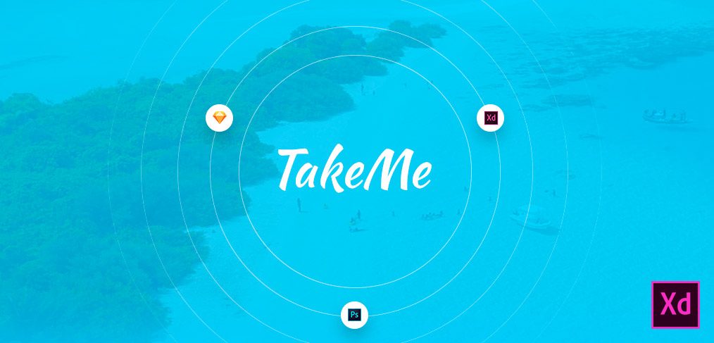 Take me XD Ui kit