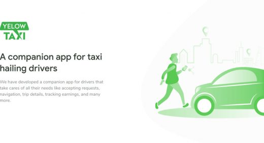 Taxi app XD free UI kit