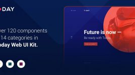 Today Web UI Kit for XD (Premium)