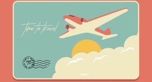 Travel XD postcard illustration