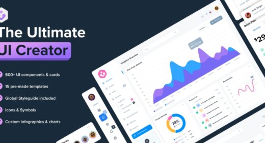 UI Creator - Premium XD UI kit