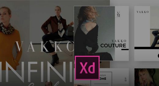 Vakko Social Media Kit forAdobe XD