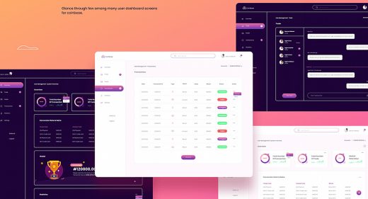 XD admin dashboard free template